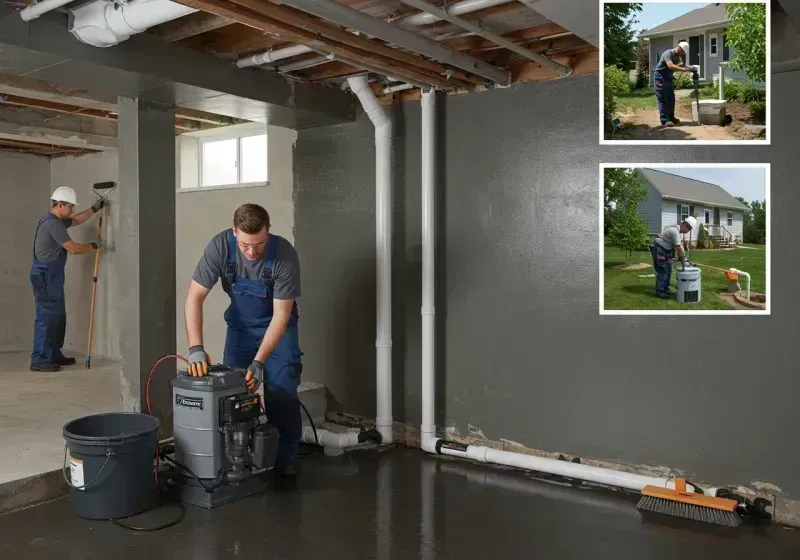 Basement Waterproofing and Flood Prevention process in Pea Ridge, WV